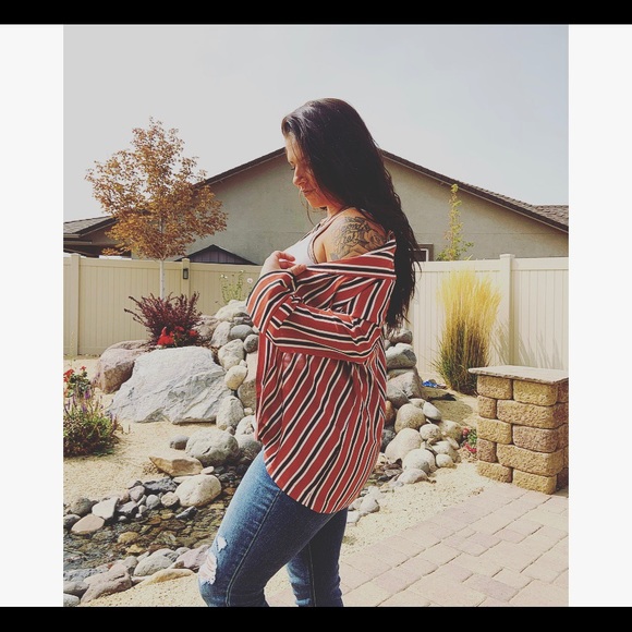 Striped blazer - Picture 3 of 5